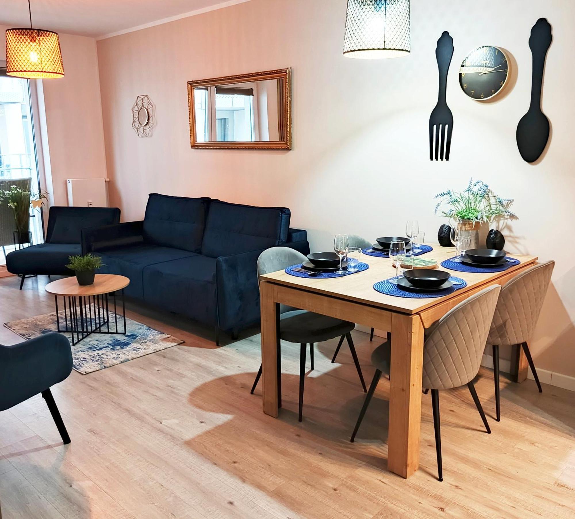 Apartament Z Wellness Nadmorskie Tarasy Kolberg Exterior foto