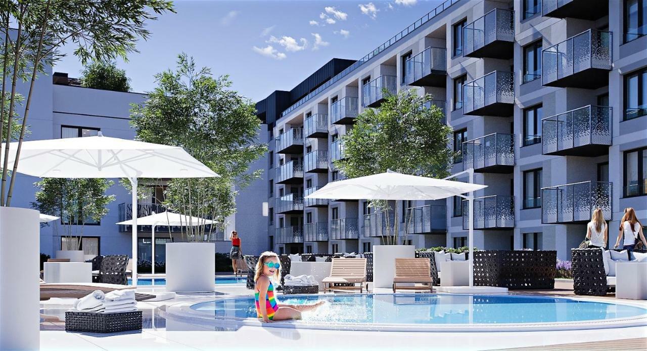 Apartament Z Wellness Nadmorskie Tarasy Kolberg Exterior foto